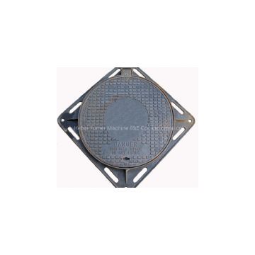 Square C250 ductile iron manhole cover