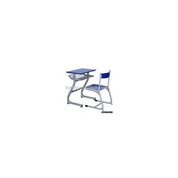 student desk and chair