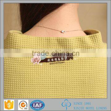 China New Design Waffle Sleepwear Bathrobe Sauna Sweat Suit photo-4