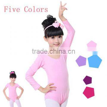 OEM 2016 High Quality Girls Leotard Gymnastic Ballet Kids Dance Leotard photo-2