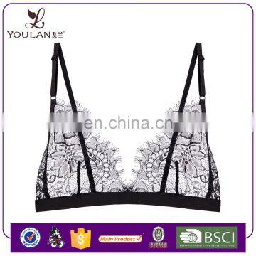 Hot Sale Beautiful Sexy Girl Adjustable Strap bra lingerie