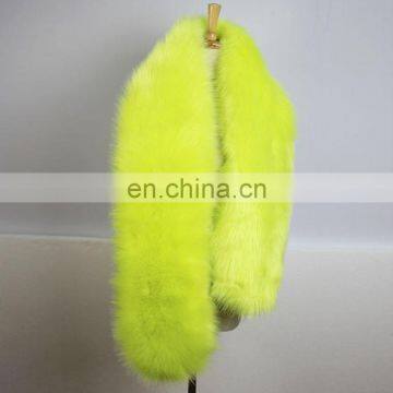 Custom size color large fur collar scarf wholesale Tongxiang