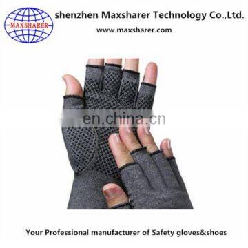 Black functional healthy Arthritic dotted gloves for Protect hand's joints