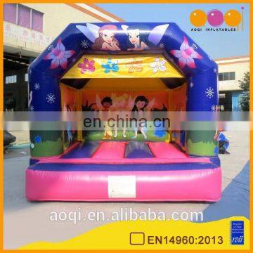 AOQI popular fairy inflatable jumping bouncer party decoration inflatable bounce house for sale