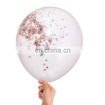 confetti balloon 12 inch 36 inch clear transparent wedding decoration party confetti balloon