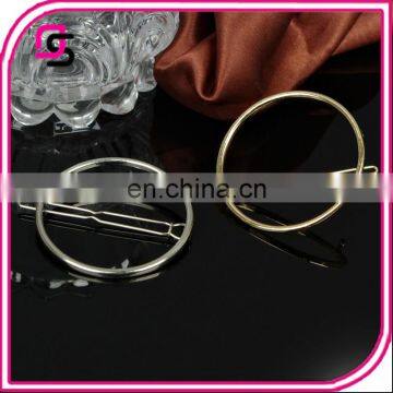 2017 y i Wu Chinese Supplier Latest Round Metal Fashion Hair Pin Accessories for Girls photo-2