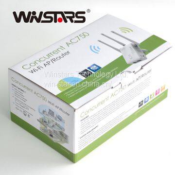 11AC 750M AC750 Dualband Wifi Repeater AP With 3dBi Antennas photo-5