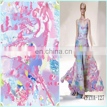 China Manufacturer Fashion Design Polyester Fabric Jacquard Elastic