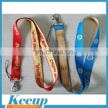 High quality Promotional Bespoke Lanyard Strip With Metal Hook/polyester lanyard/nylon lanyard