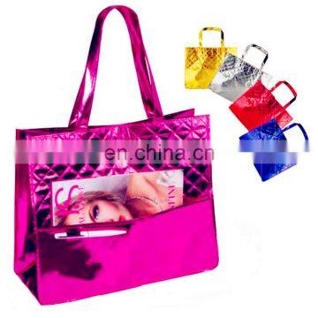 China Design Cloth Shopping laminated Non Woven Bag With Handle