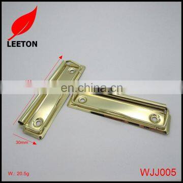 Factory Supply Stationery Accessories 100mm Gold Metal Board Clip photo-2