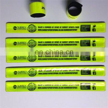 EN13356 High Quality custom Reflective snap bracelet