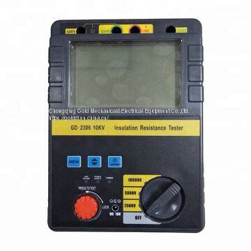 GD-2305/2306 5kV 10kV High Voltage Insulation Resistance Meter Tester photo-2