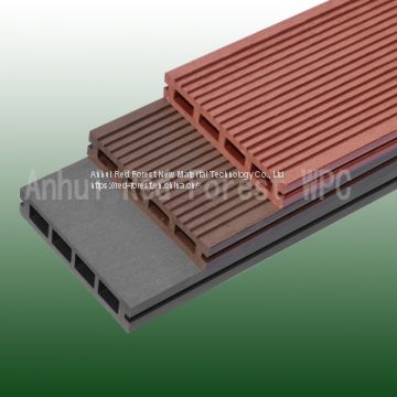 wood plastic composite outdoor decking floor