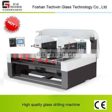 Techwin CNC glass double head drilling machine 450