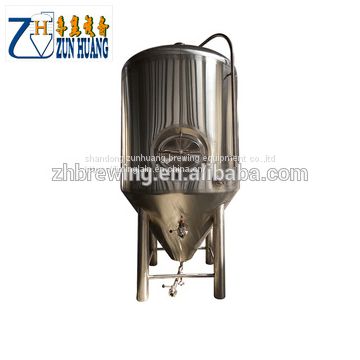 1000L stainless steel conical fermenter for pub beer fermenting