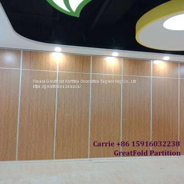 high quality aluminum wood partition furniture for hotel