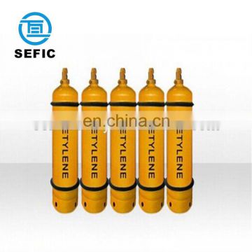 ISO 9809-1 Empty Acetylene Gas Cylinder For sale good Price