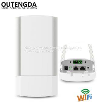5GHz Outdoor CPE Elevator Wireless Bridge 1-2KM Range 450Mbps AP Router Access Point WIFI Repeater Extender Support WDS PoE photo-2