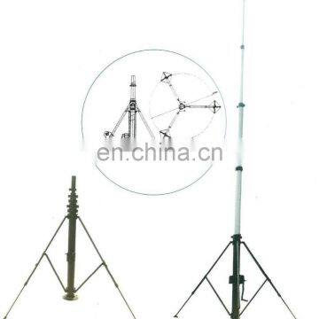 18m 60ft Mobile Hand Winch Telescopic Pole photo-6