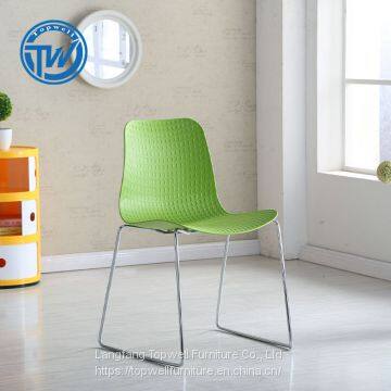 DC-6060-2 Topwell Wholesale Plastic Chair Modern Dining Chair Leisure Chair photo-5