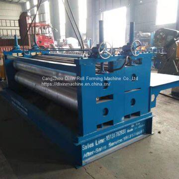 0.16-0.6 Thin Board Transverse Corrugated Roof Sheet Roll Forming Machine photo-2