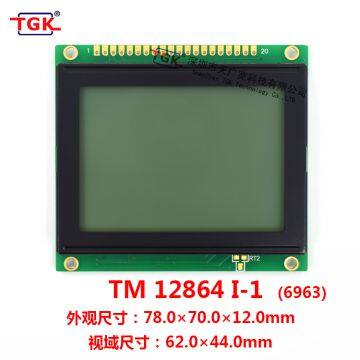 Lcd 128X64 Modules Display TM12864i-1 78x70mm Size 6963c Controller Stn Lcd 12864 Screen Lcd 128X64 Display Screen 12864 Lcd Module photo-4