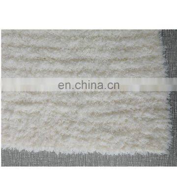 Barefoot Dreams Super Soft Luxury Best Selling White Color Most New Tech Micro Feather Yarn Knit Baby Adult Throw Blanket photo-2