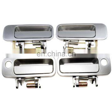 Set 4pcs Outer Outside Door Handle Handles For 1997-2001 Toyota Camry SILVER