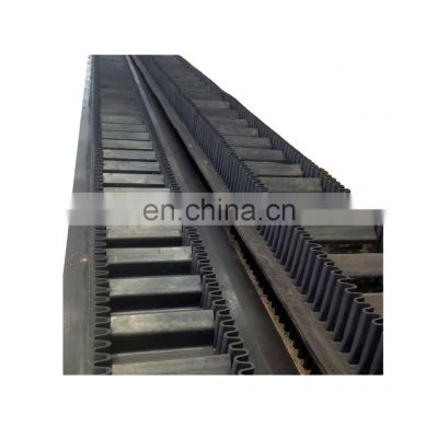 cleats and profiles rubber conveyor belt for coal with cleats