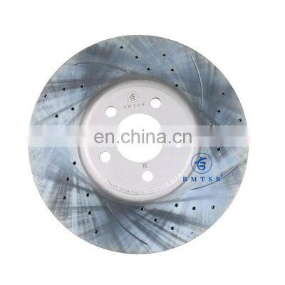 BMTSR Car front right Brake disc for X5 E53 3411 6756 847 34116756847