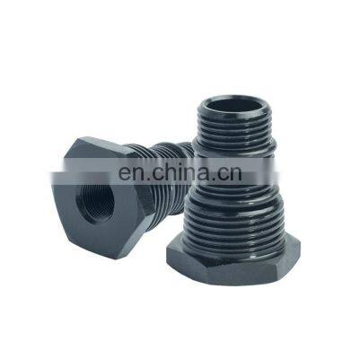 China Wholesale 1/2-28 to 5/8-24 Aluminum Oil Filter Threaded Adapter photo-5
