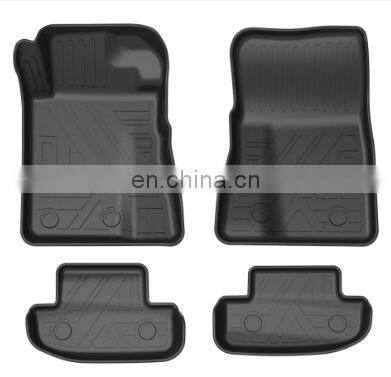 Odorless TPE Car Mats Floor Carpet Mat fit for Ford Mustang