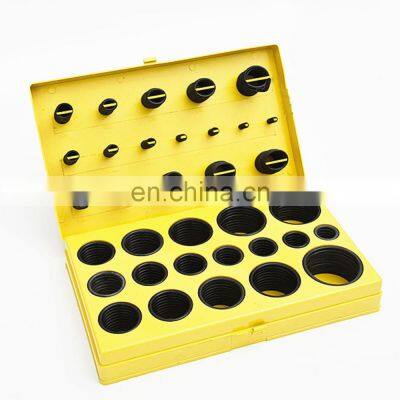 China Factory Good Quality FKM FFKM Rubber Oring Box NBR VMQ HNBR EPDM Silicone sealing O Ring Kit For Sale