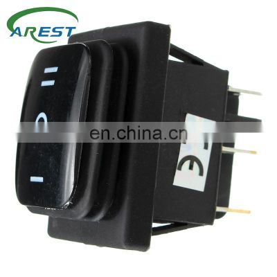 16A 250V/20A 125V Heavy   6pins DPDT Boat Marine Rocker Switch Waterproof 12V Locking ON-OFF-ON Rectangle Switch