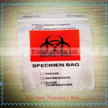 6x9 Specimen Bag for Medical Waste Use