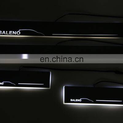 Led Door Sill Plate Strip for Suzuki Baleno Dynamic Sequential Style Welcome Light Pathway Accessories