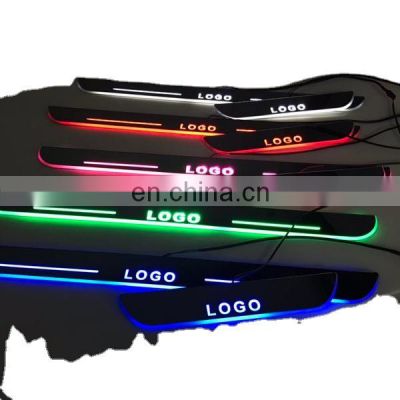 Led Door Sill Plate Strip for ford everest dynamic sequential style Welcome Light Pathway Accessories