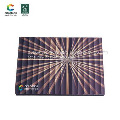 Paper Box Manufacturer Luxury Packaging Makeup Palette 16-hole Custom Paper Eyeshadow Palette Box