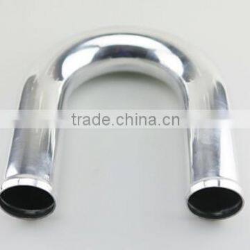 T6063 grade 180 degree elbow aluminum pipe