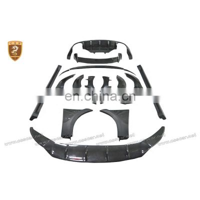 Hot sale top car style body kit for porshe mancan in frp+carbon fiber