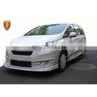 Hot sale mu gen style body kit for honda odyssey 2015 in abs