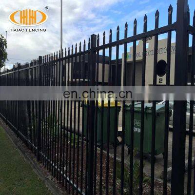 Modern china zinc steel fence for garden