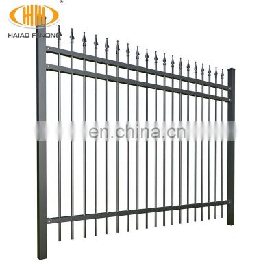 House decorative wall fence design spearhead fence panel