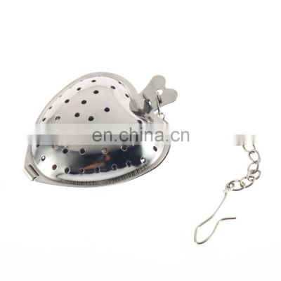 Stainless Steel Tea Infuser Bottle Heart Tea Spice Strainer Ball Infuser Filter Herb Steeper