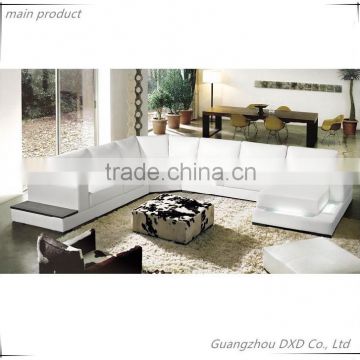 European style living room sofa/leather sofa