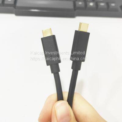 Nylon Braided USB 3.1 C to Type C PD 5A 10GB Gen 2 Fast Charging USB 3.2 20Gb/s Cable for Laptop Computer Phone photo-2