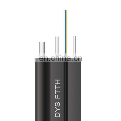 GJXH GJXCH 1,2,4,6,8,12 Cores FTTH Flat Indoor/outdoor Fiber Optic Cable Drop Cable photo-5