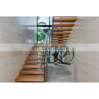 China manufacturer floating staircase customized modern design floating stairs