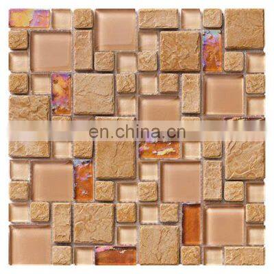 Swimming Pool Floor Aquatic Ocean Blue Square Mosaic Tiles photo-2